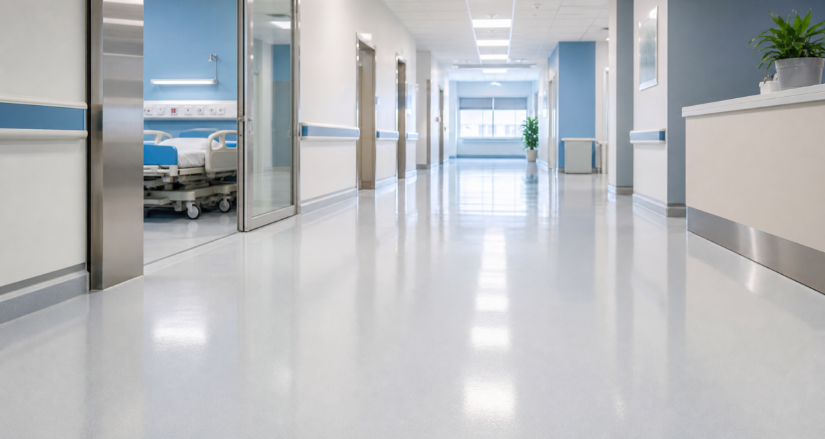Why Epoxy Flooring Is Essential for Hospitals and Healthcare Facilities