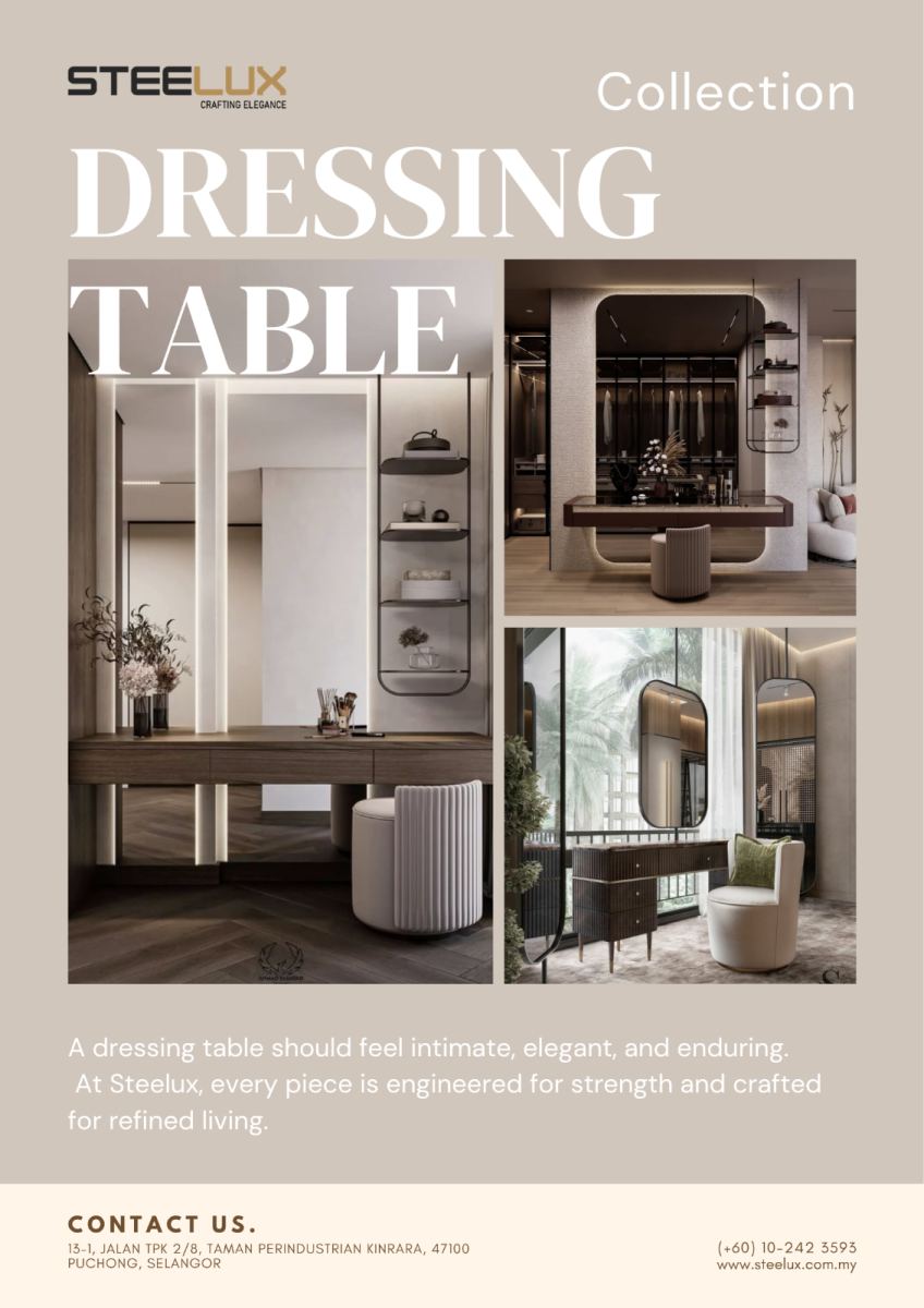 QUIET LUXURY DRESSING TABLE