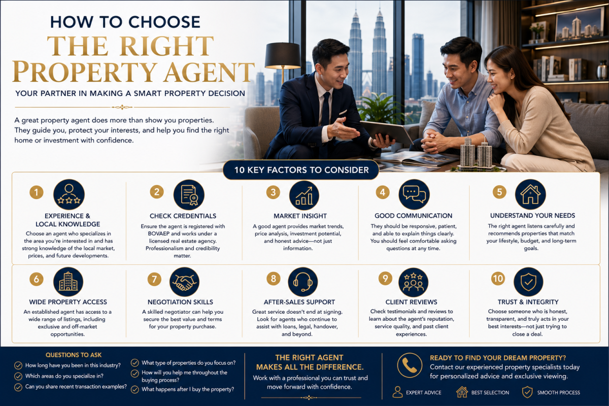 How to Choose the Right Property Agent (Complete Buyer's Guide)