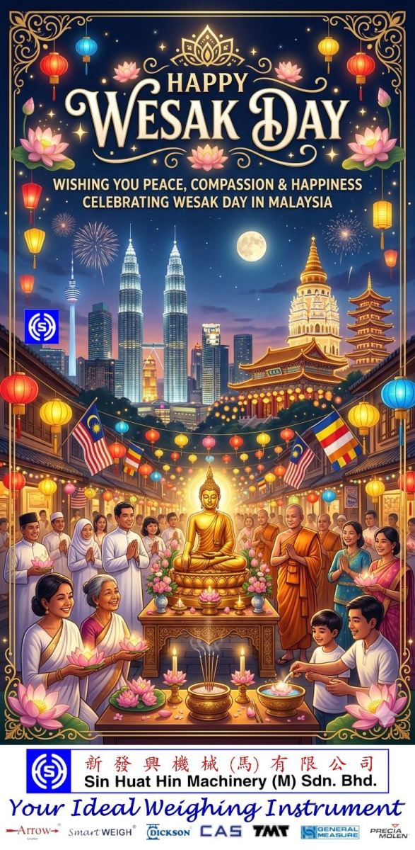 HAPPY WESAK DAY 2026 - Sin Huat Hin Machinery (M) Sdn Bhd