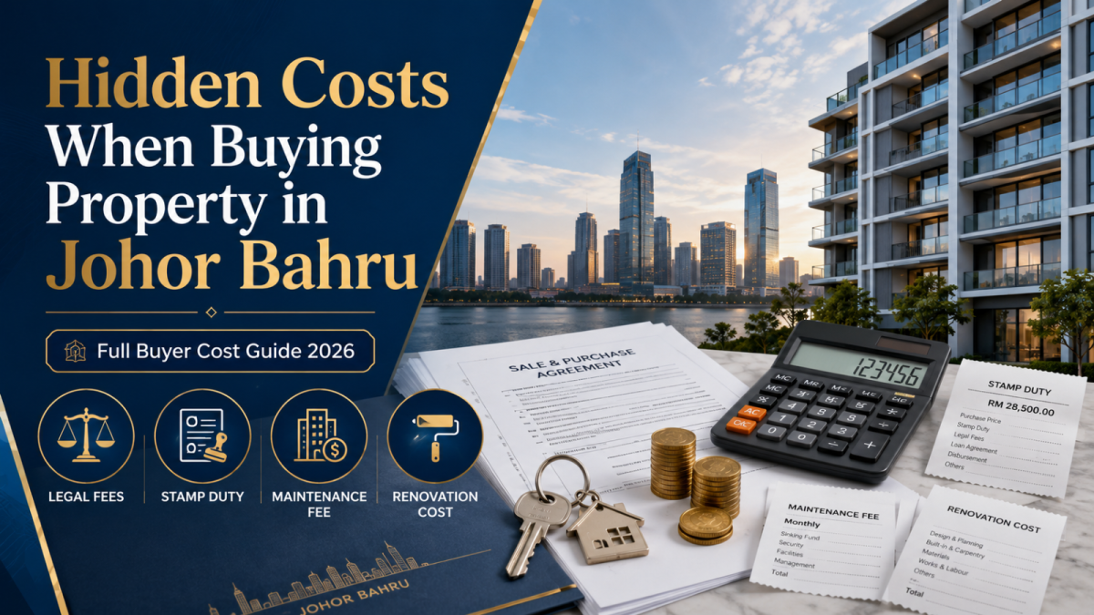 Hidden Costs When Buying Property in Johor Bahru Malaysia 2026 | Full Buyer Cost Guide