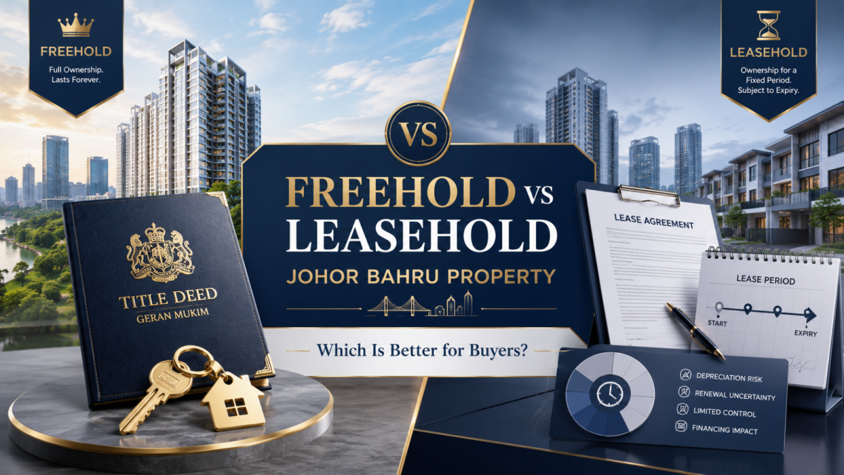 Freehold vs Leasehold Johor Bahru Property 2026 | Which Is Better for Buyers?