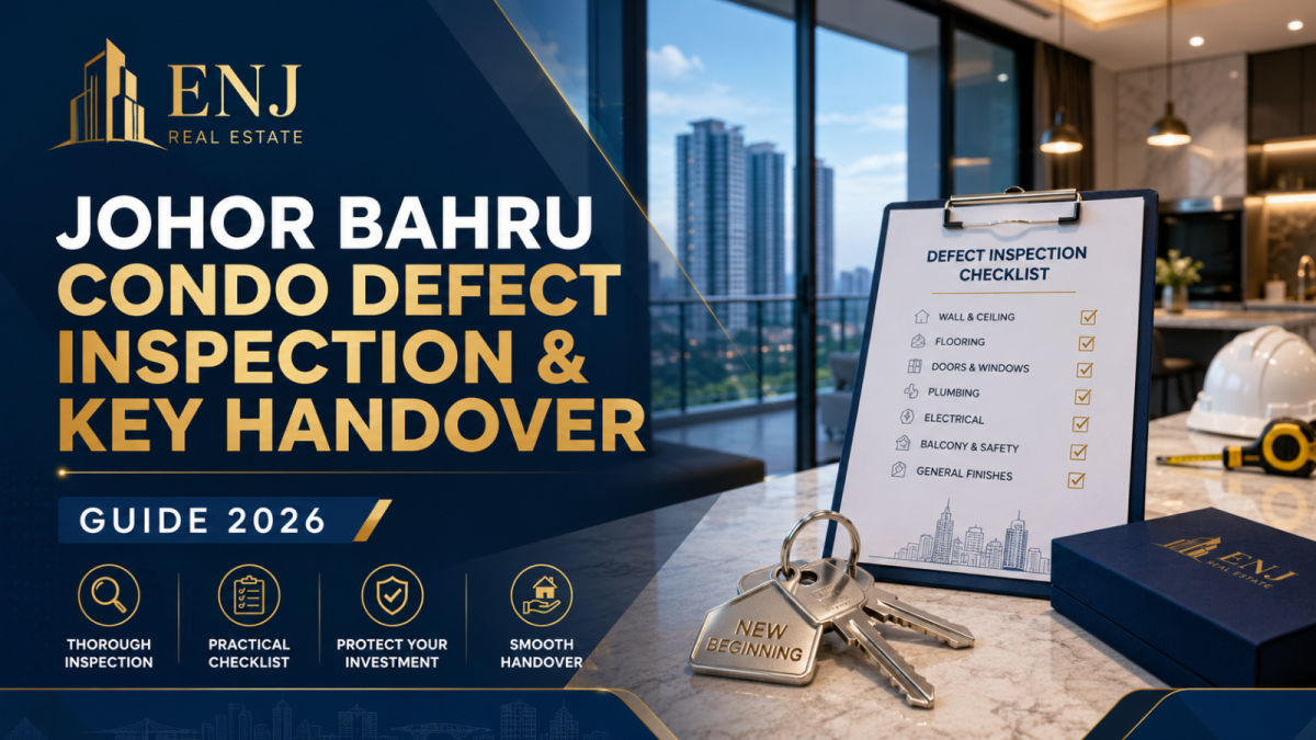 Johor Bahru Condo Defect Inspection & Key Handover Guide 2026 | New Property Buyer Checklist