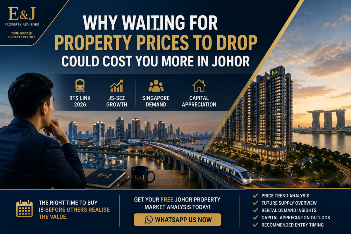 Why Waiting For Property Prices To Drop Could Cost You More In Johor (2026 Guide)