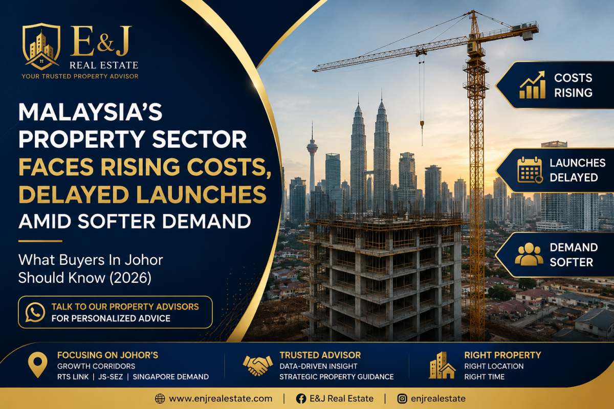 Malaysia's Property Sector Faces Rising Costs & Delayed Launches: What Johor Buyers Should Know (2026)