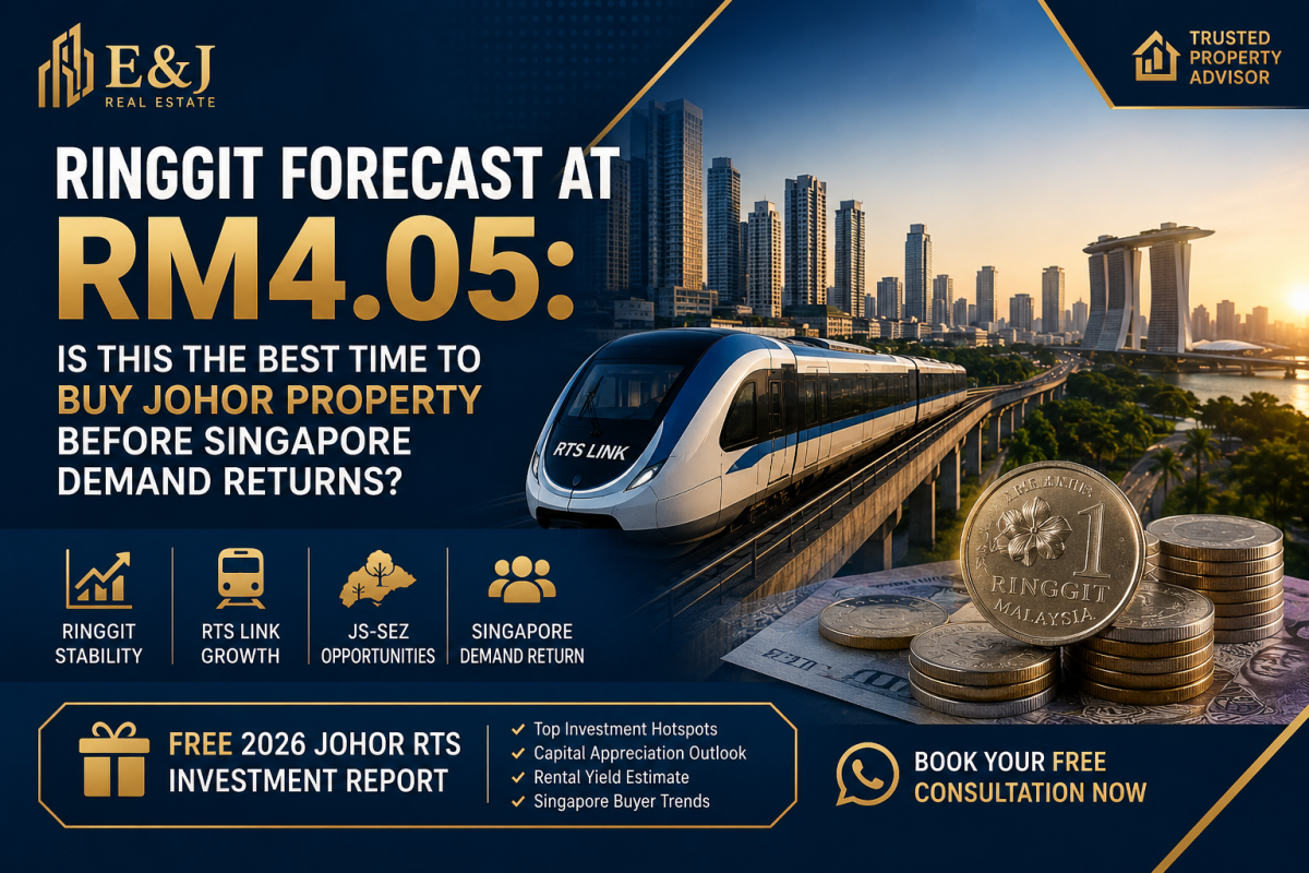 Ringgit Forecast At RM4.05: Is This The Best Time To Buy Johor Property Before Singapore Demand Returns?