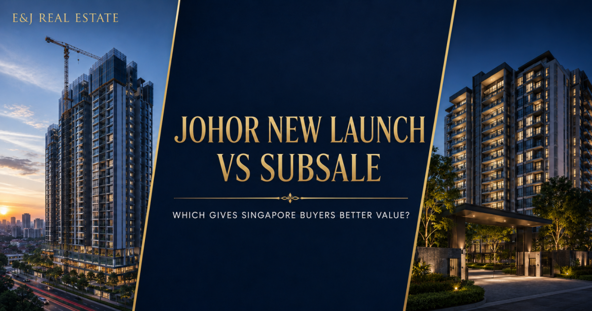 Johor New Launch vs Subsale Property in 2026: Which Gives Singapore Buyers Better Value?