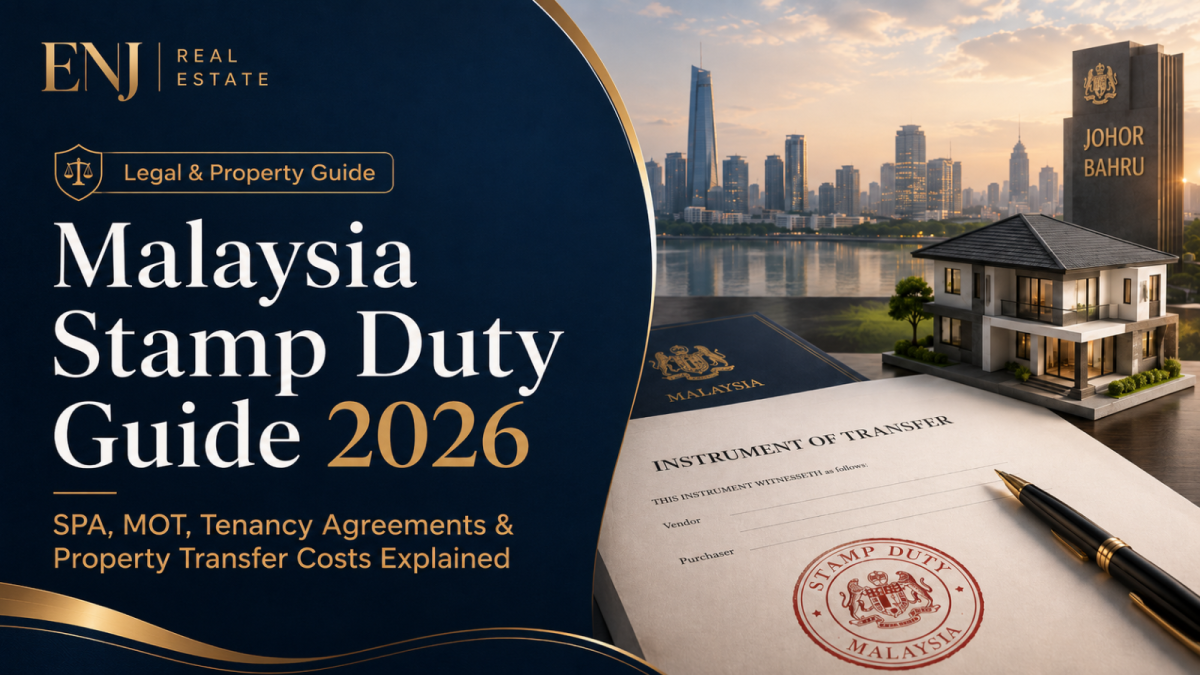 Malaysia Tenancy Agreement Guide 2026: Stamp Duty, Deposits & Rental Clauses for Johor Bahru