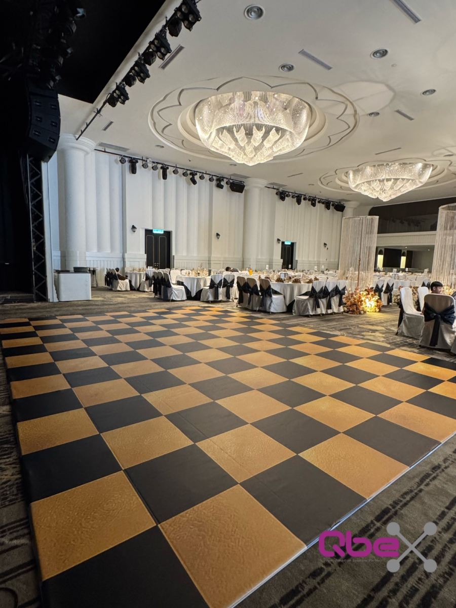 50th Wedding Anniversary Dance Floor @ W World Restaurant 