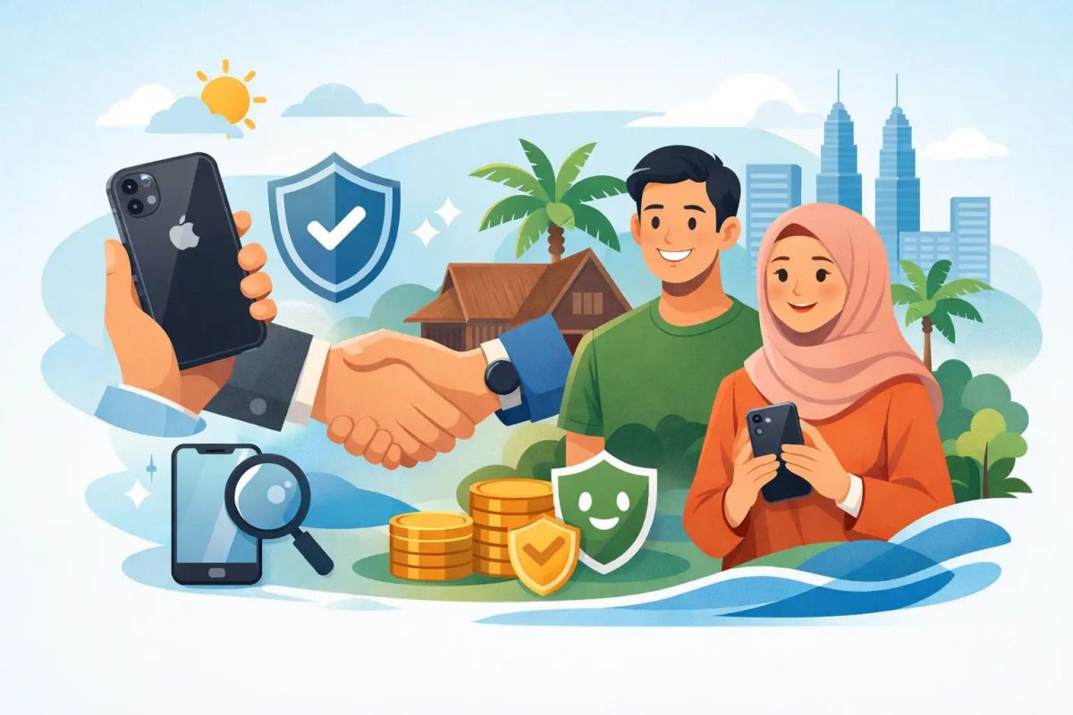 Beli iPhone Terpakai Berserta Jaminan dan Ketenangan Fikiran Sebenar