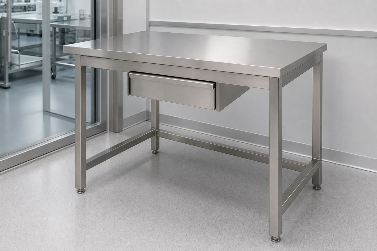 Malaysia-Wide Stainless Steel Inspection Table Buyer Guide for Lab, Cleanroom and Manufacturing