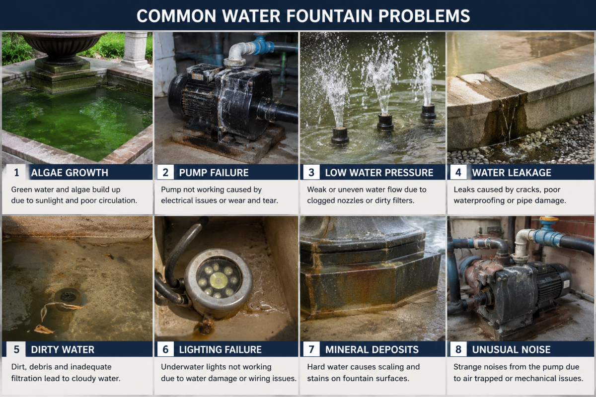 Why Water Fountains Fail: Common Problems and Prevention Tips in Malaysia | LYT Natural Resources