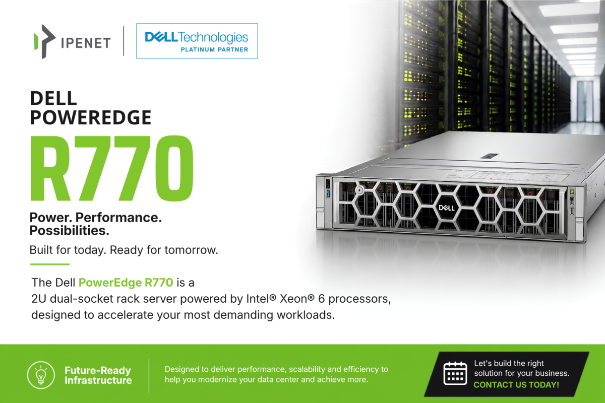 Dell PowerEdge R770: Powering the Future of Modern Manufacturing