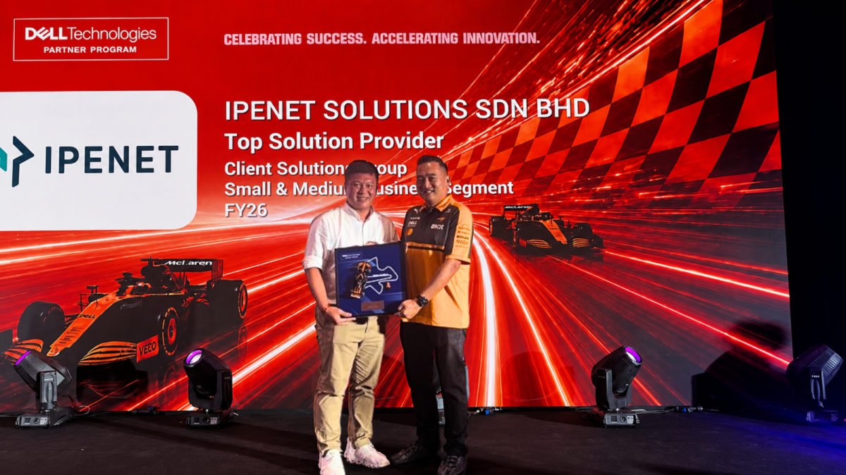 Ipenet Recognized as Dell Technologies Top Solution Provider   Client Solutions Group (SMB) FY26