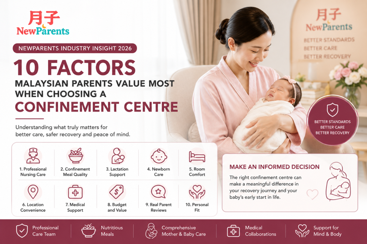 10 Factors Malaysian Parents Value Most When Choosing a Confinement Centre