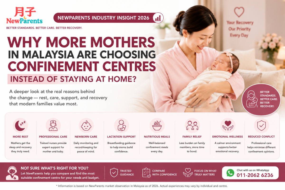 Why More Mothers in Malaysia Are Choosing Confinement Centres Instead of Staying at Home