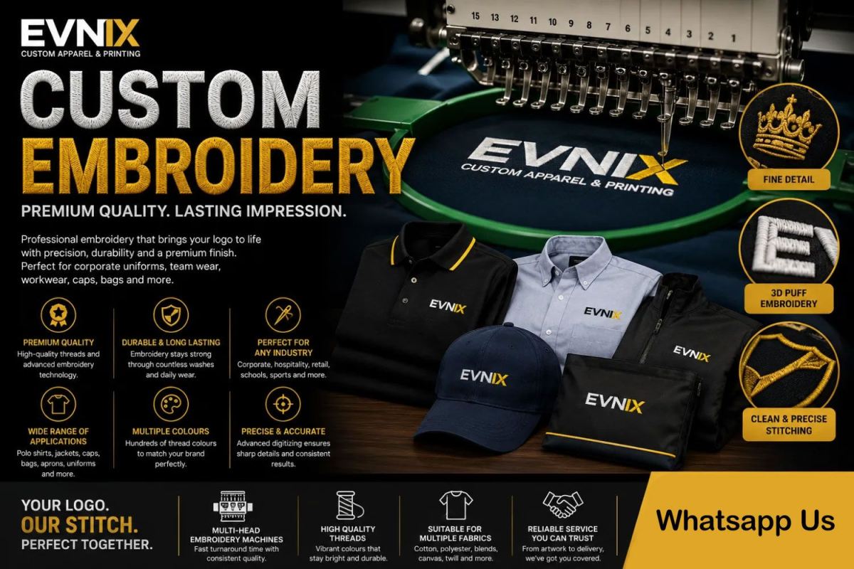 The Complete Guide to Custom Embroidery in Malaysia