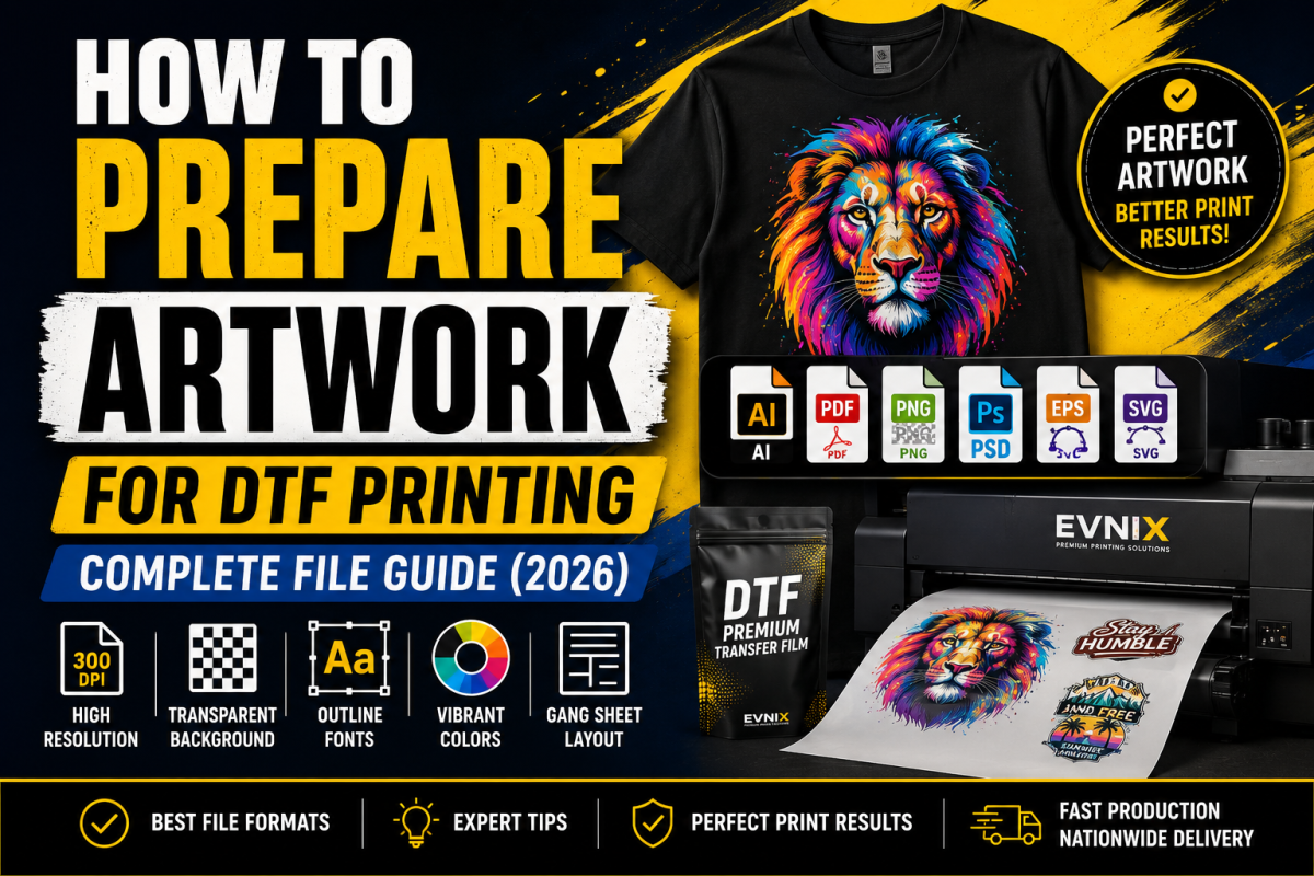 How to Prepare Artwork for DTF Printing: Complete File Guide (2026)