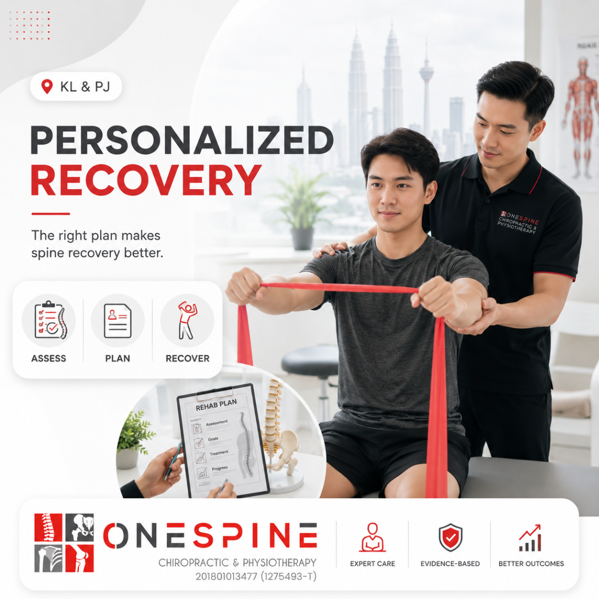 Why Personalized Rehabilitation Plans Matter for Spine Recovery in KL & PJ