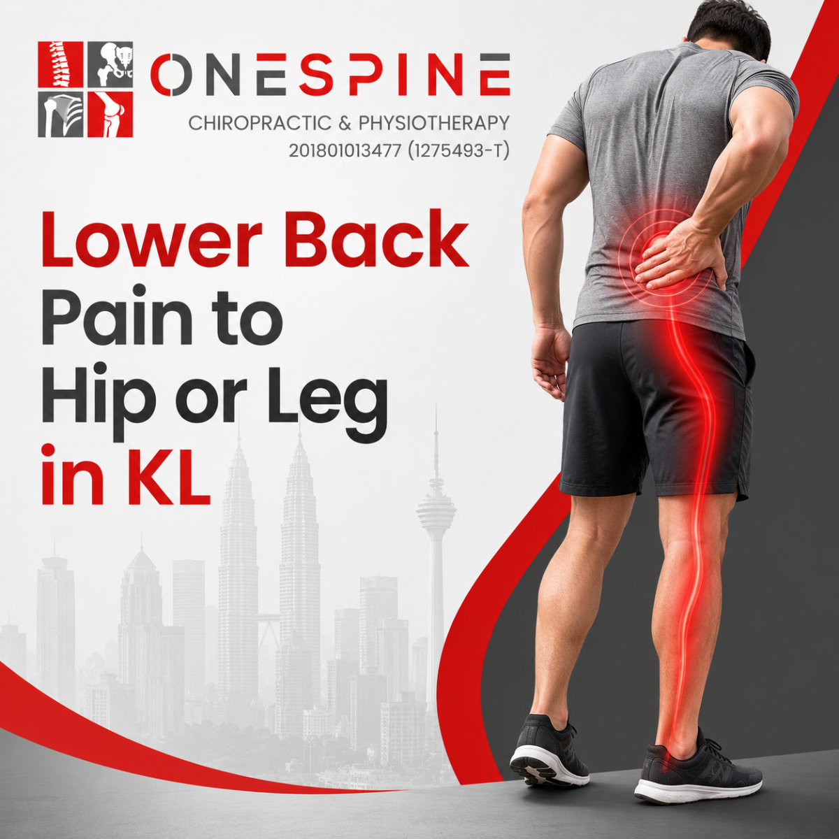 Lower Back Pain to Hip or Leg in KL