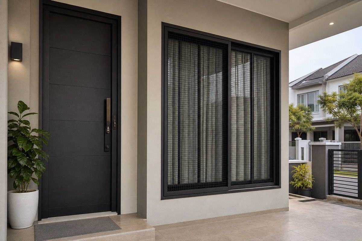 Security Mesh Shah Alam for Terrace House Doors, Windows and Balcony Openings