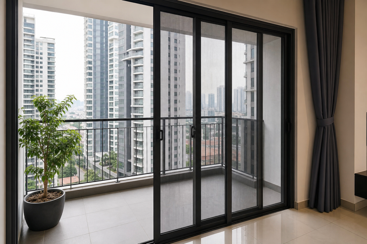 Condo Balcony Security Mesh in KL and Selangor for Safer Ventilation