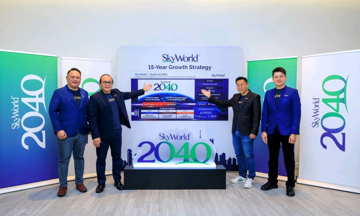 SkyWorld unveils SkyWorld 2040 strategic plan targeting Southeast Asia expansion and RM12 billion GDV launches