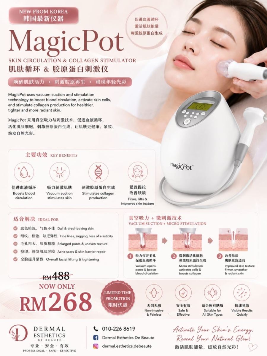 MagicPot Skin Circulation & Collagen Stimulator
