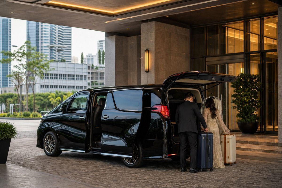 Wedding Chauffeur Service in KL for Bridal Party, VIP Guests and Hotel Transfers