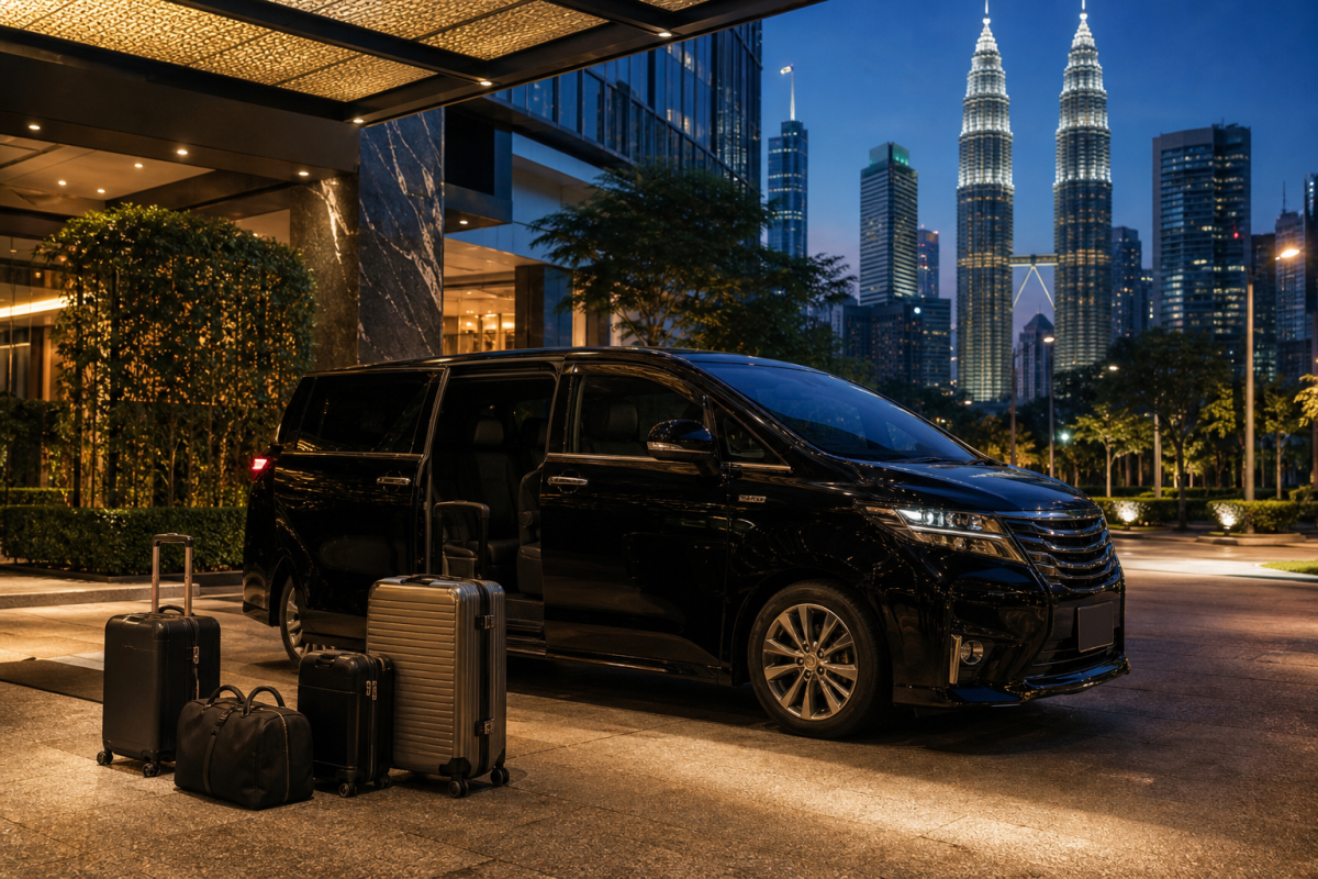 KLCC Hotel Chauffeur Service for Evening Events Business Dinners and VIP Guests