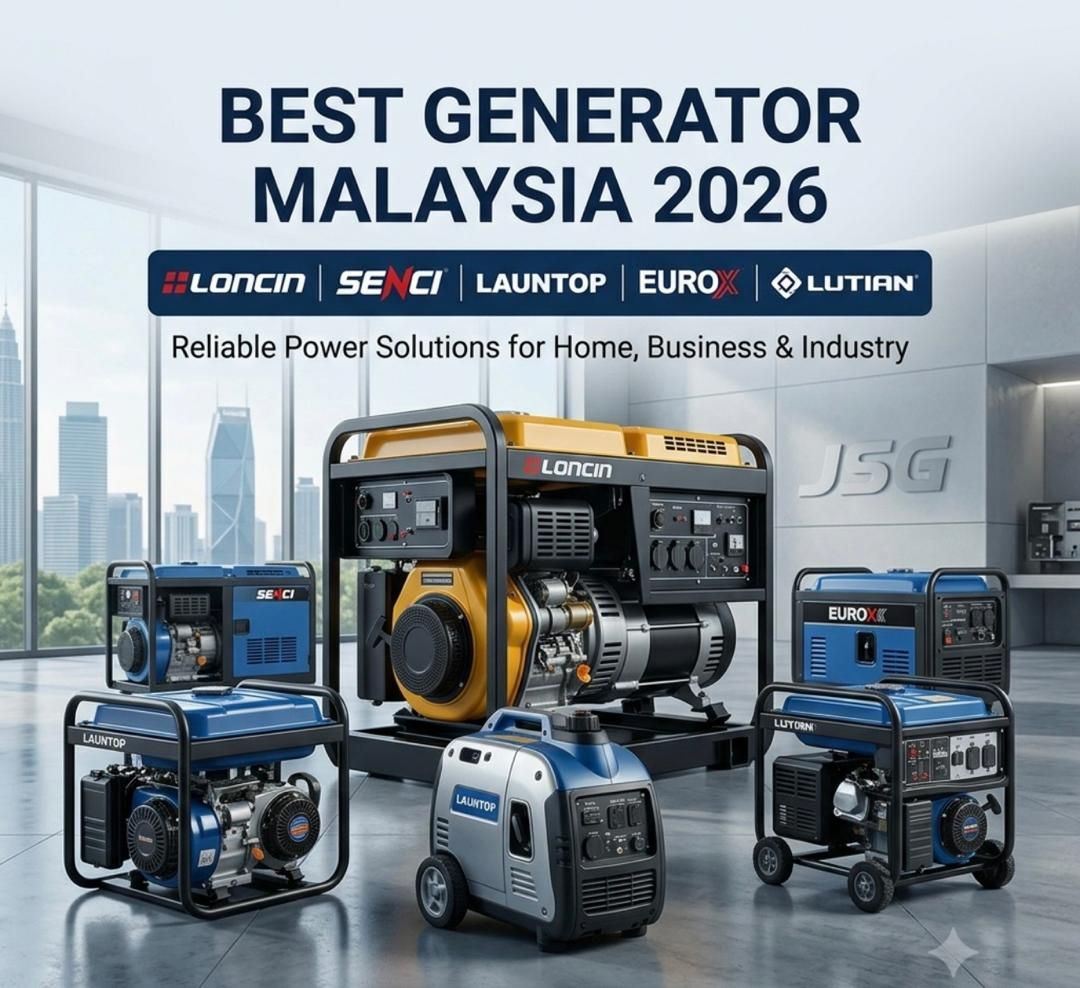 Best Generator Malaysia 2026: Top Generator Brands for Home, Business & Industrial Use