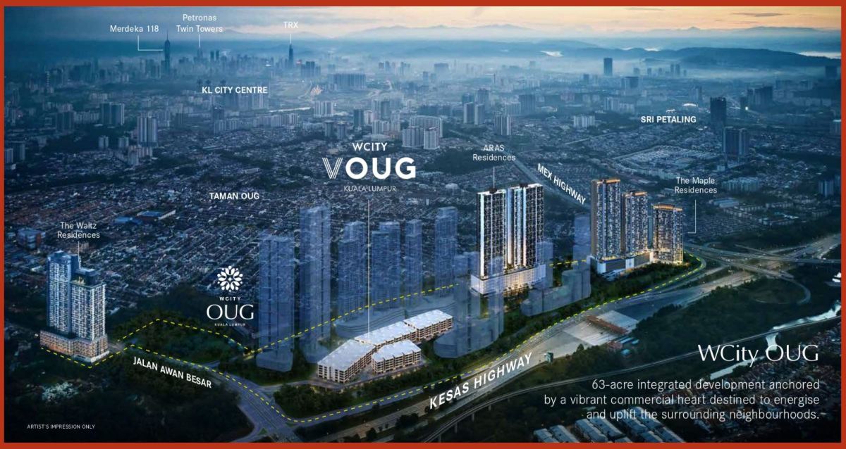 Aras Residences OUG ���̽�չ���� ���� ���� W City OUG �� VOUG ��ҵ��չ��δ��Ǳ��