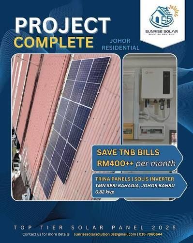 Sunrise Renewables Malaysia | Solar Komersial Selangor, Smart Energy Storage & ATAP Solar