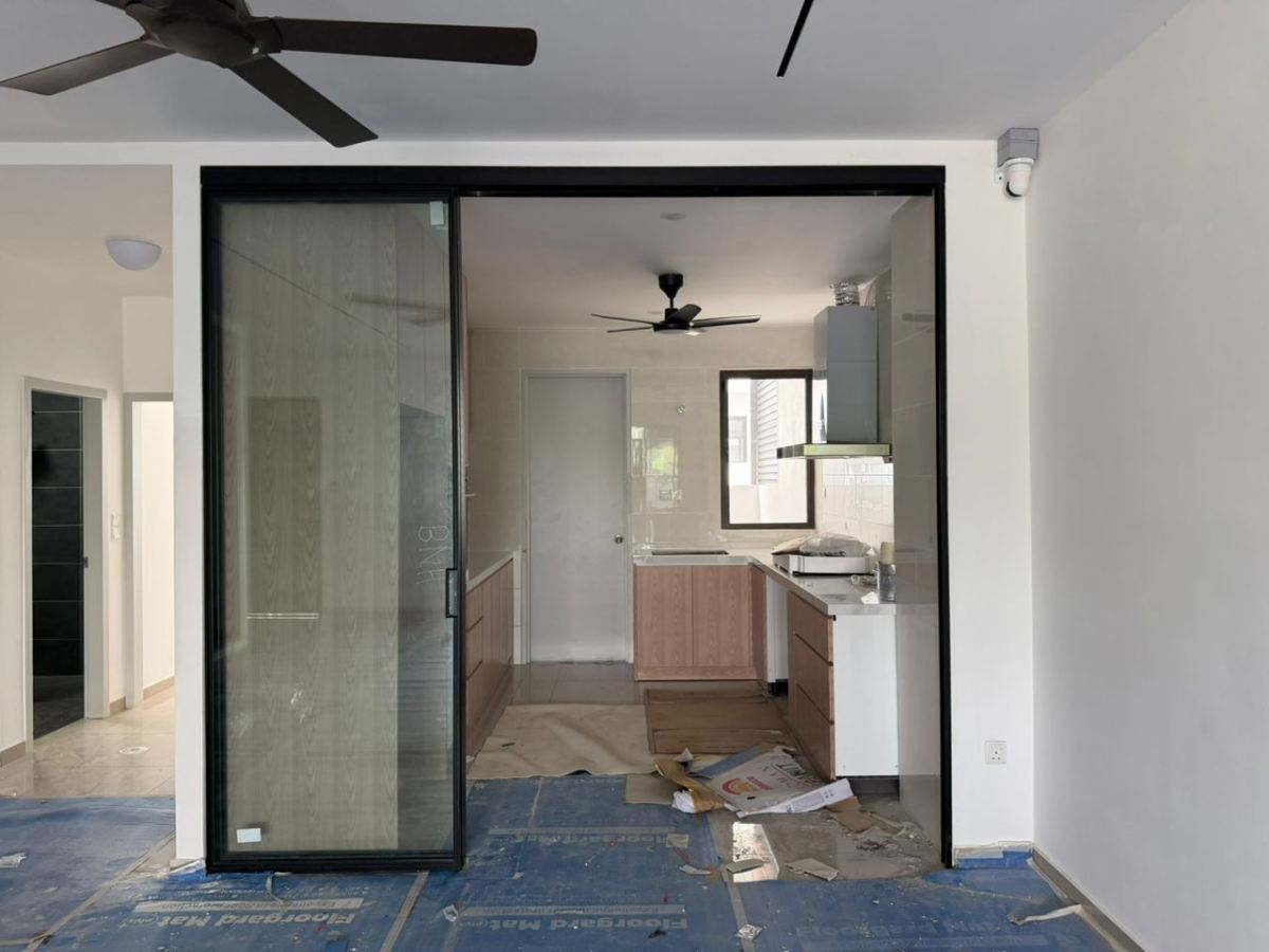 Professional Slim Profile Sliding Door Installation Solution in Kinrara , USJ & Sunway