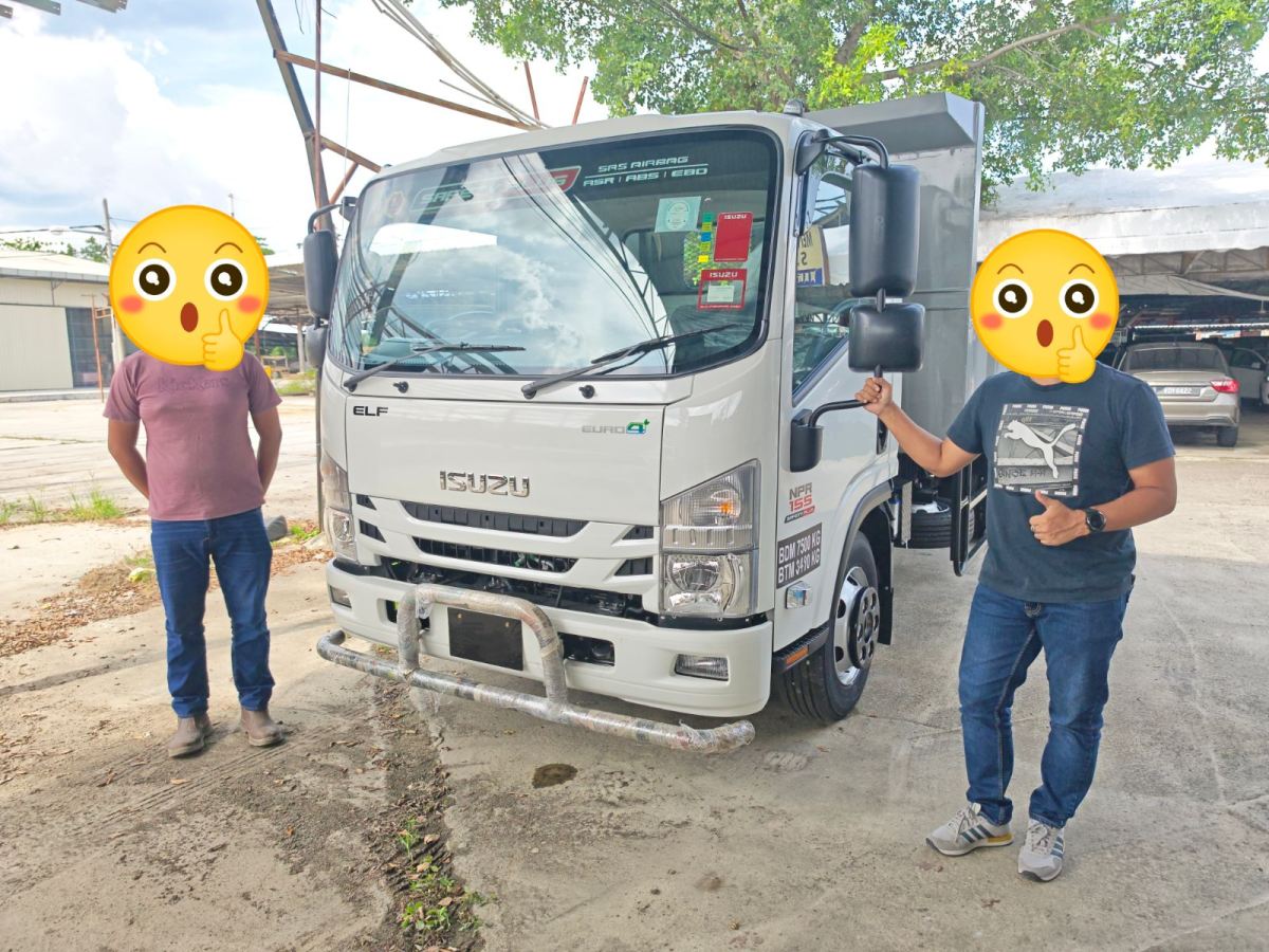THANKS SELANGOR CUSTOMER SUPPORT NEW ISUZU NPR75UKH WITH STEEL TIPPER 14.5FT�