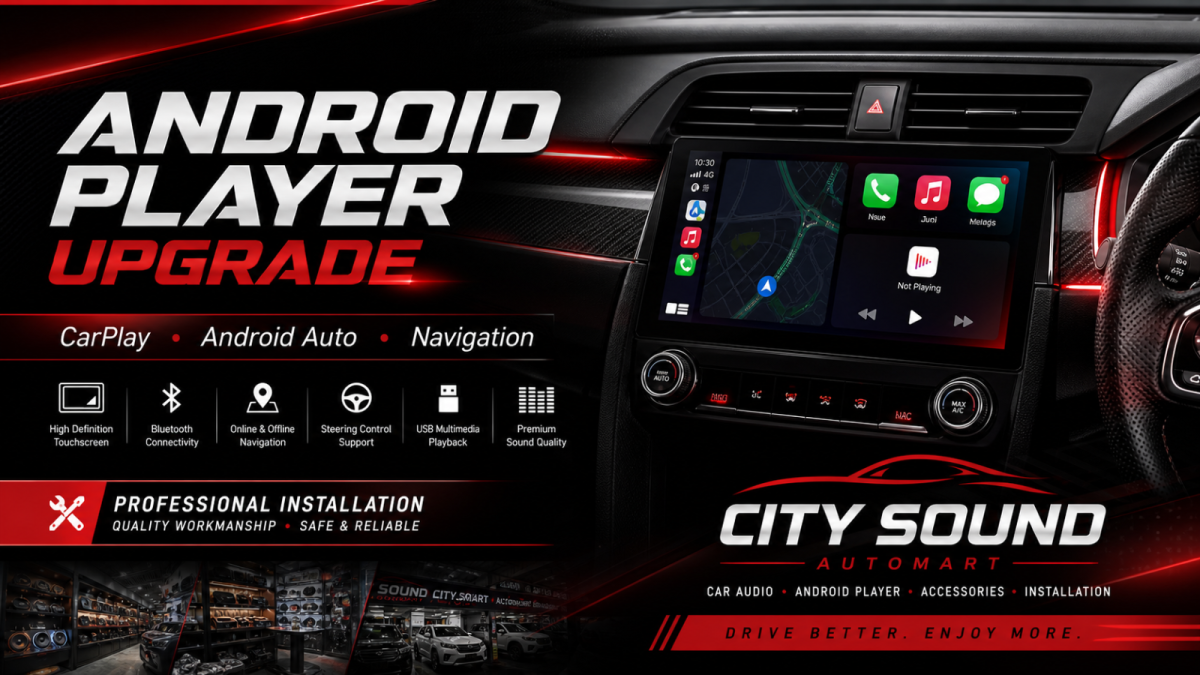 Android Player Upgrade Package with CarPlay & Android Auto