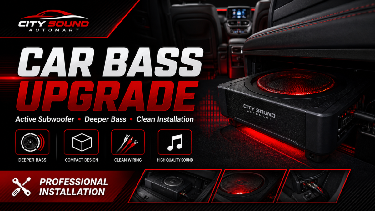 Car Bass Upgrade Package