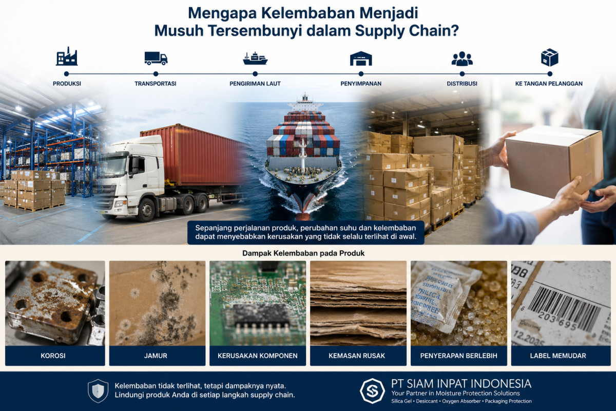 Mengapa Kelembapan Sangat Penting dalam Rantai Pasok