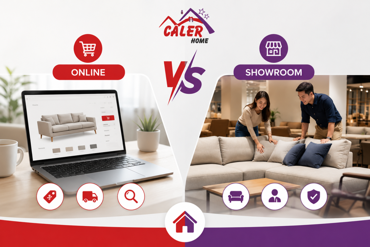 Online vs Showroom Furniture Shopping in Malaysia: Which Is Better?