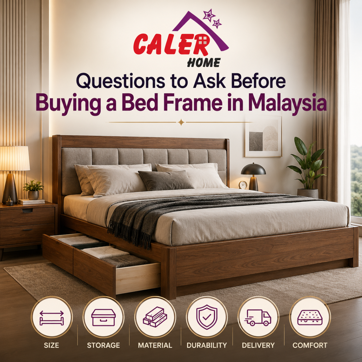 Questions to Ask Before Buying a Bed Frame in Malaysia