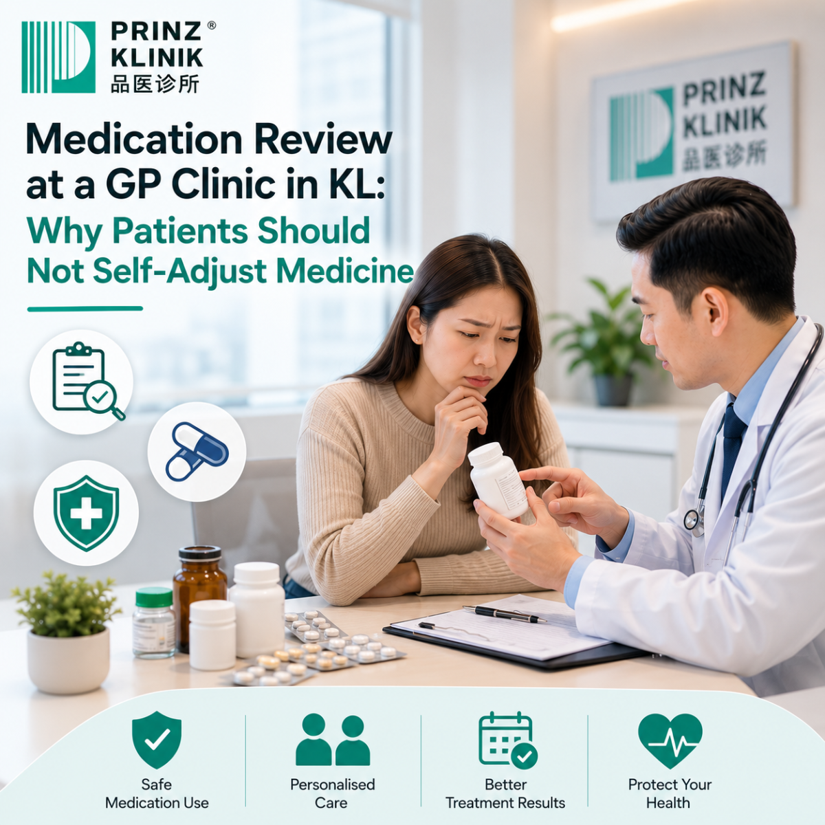 Medication Review at a GP Clinic in KL: Why Patients Should Not Self-Adjust Medicine