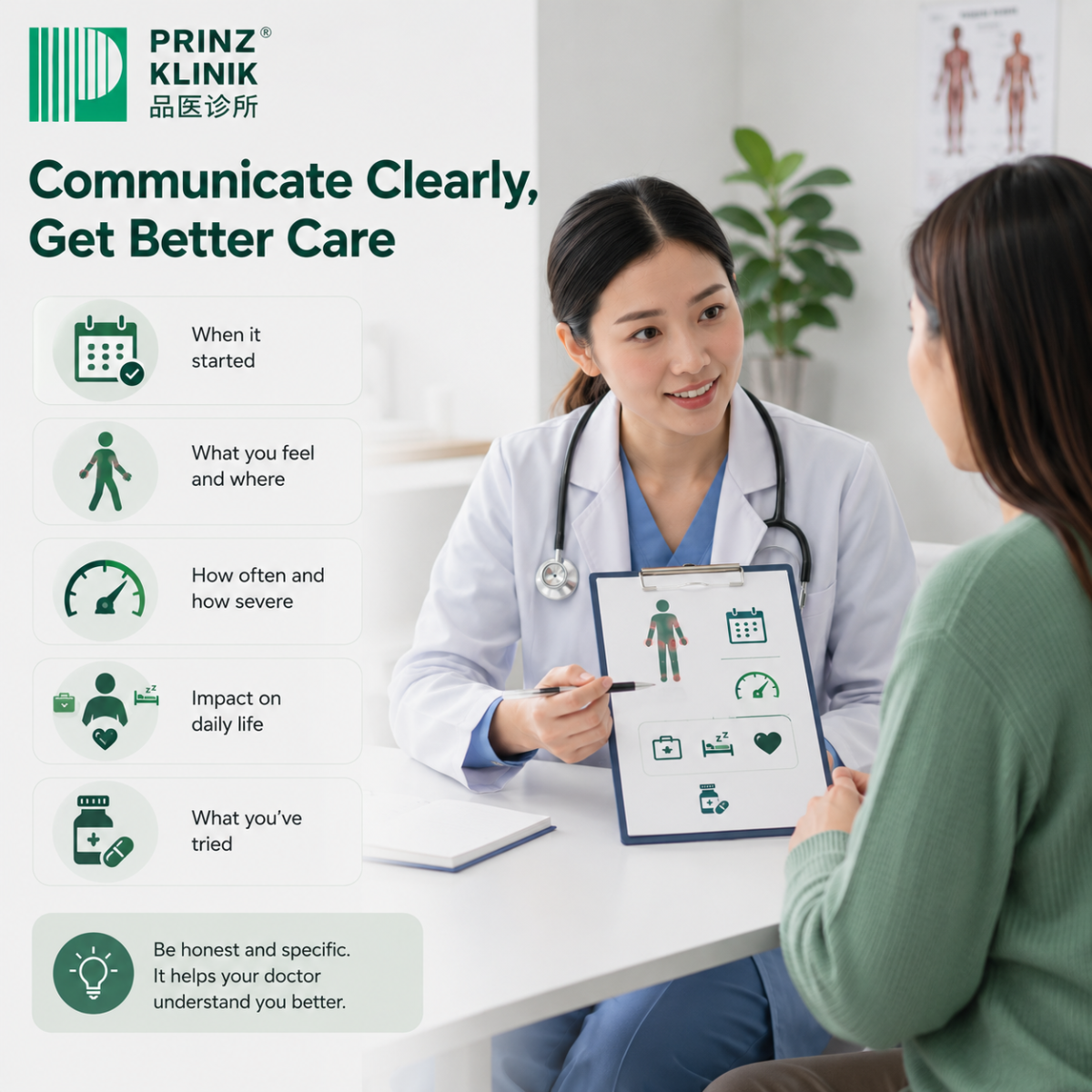 How to Explain Your Symptoms Clearly During a Doctor Consultation