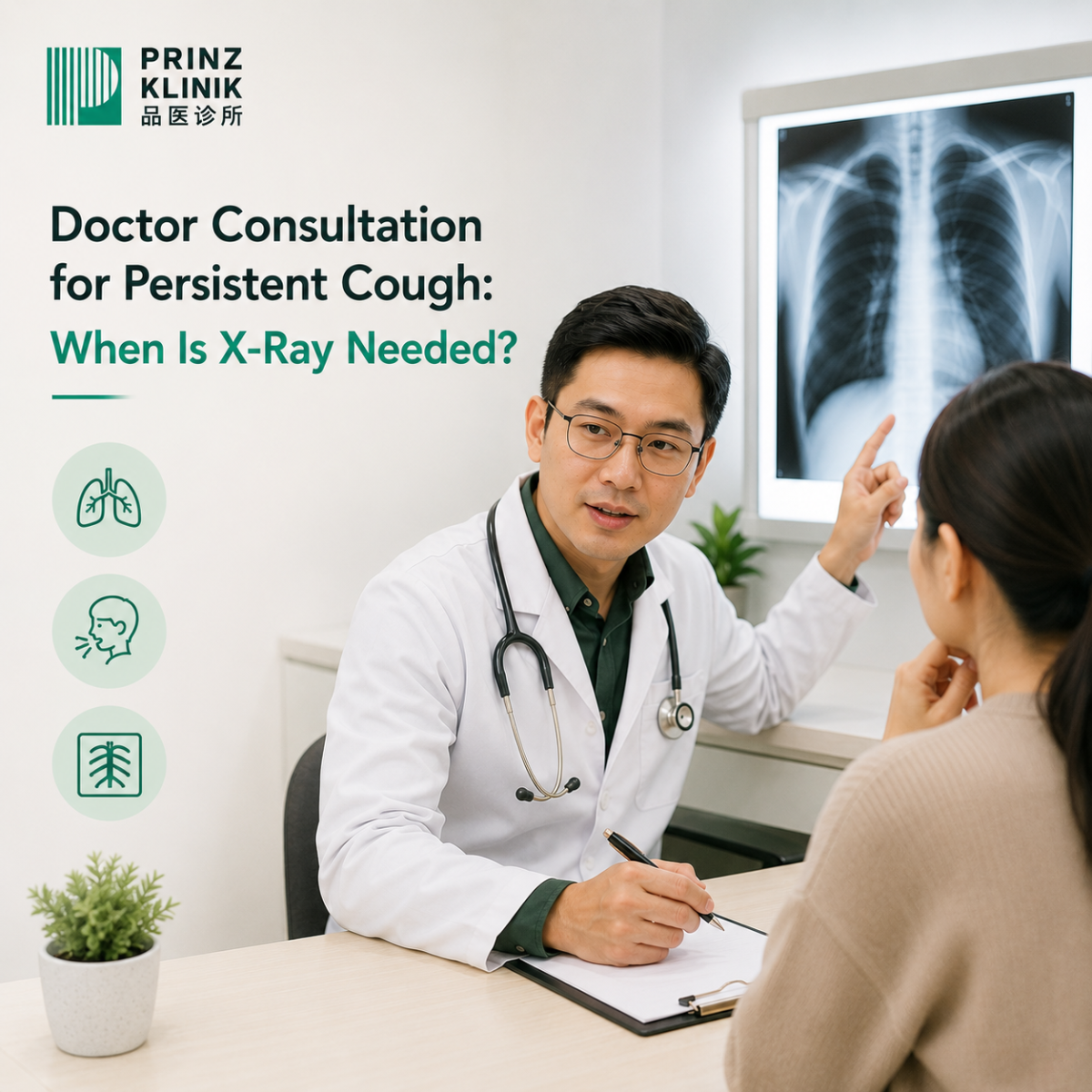 Doctor Consultation for Persistent Cough: When Is X-Ray Needed?