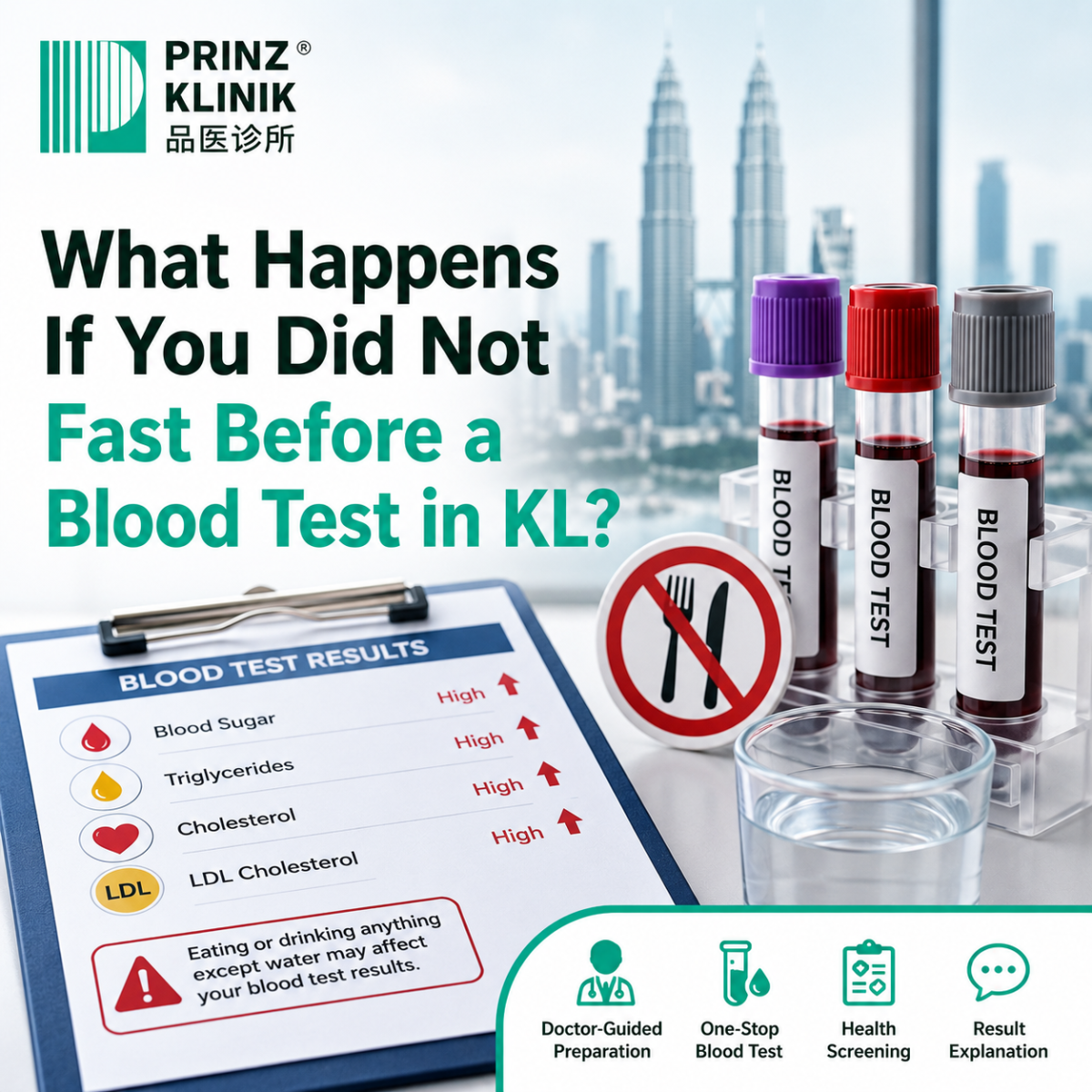 What Happens If You Did Not Fast Before a Blood Test in KL?