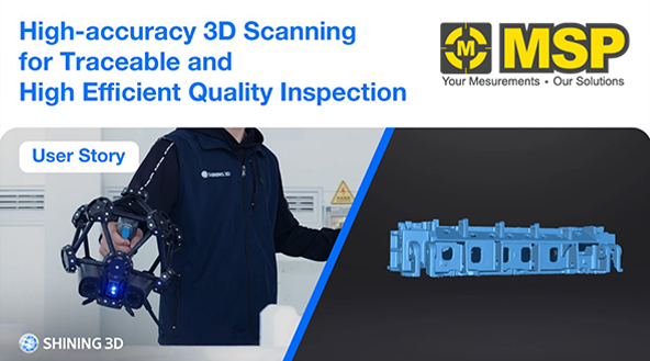 High-Accuracy 3D Scanning for Traceable Quality Inspection