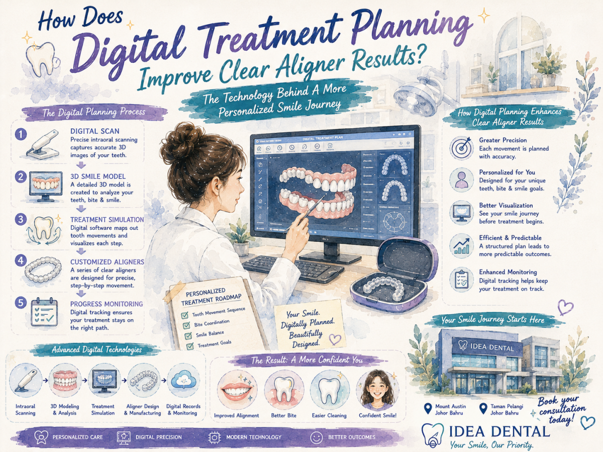 How Does Digital Treatment Planning Improve Clear Aligner Results? The Technology Behind A More Personalized Smile Journey