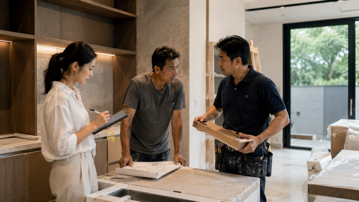 Why Built-In Cabinets and Wet Works Should Not Be Managed by Separate Teams Blindly