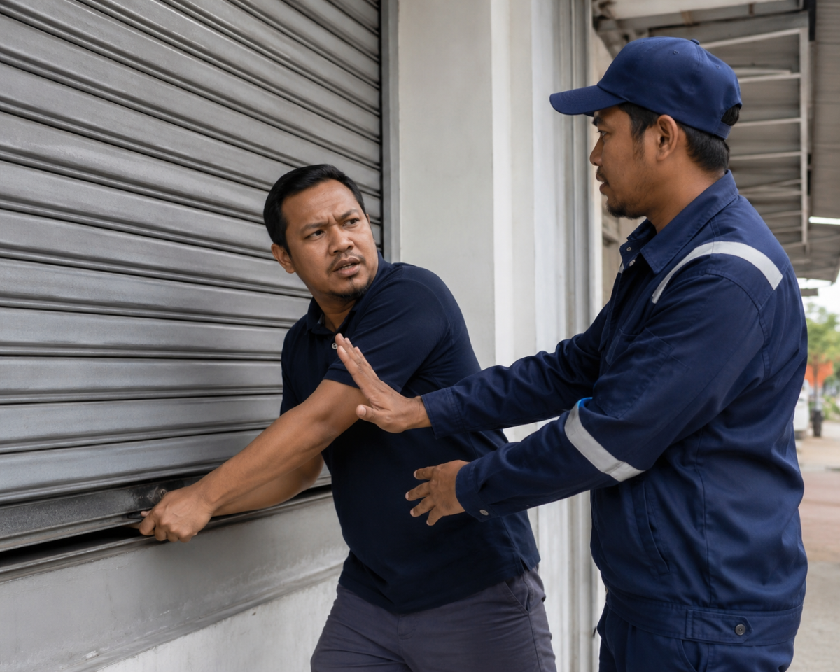 Never Force a Jammed Roller Shutter: Here's Why
