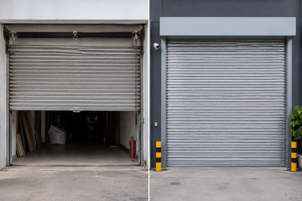 Manual vs Motorised Roller Shutter: Which Is Better for Business?