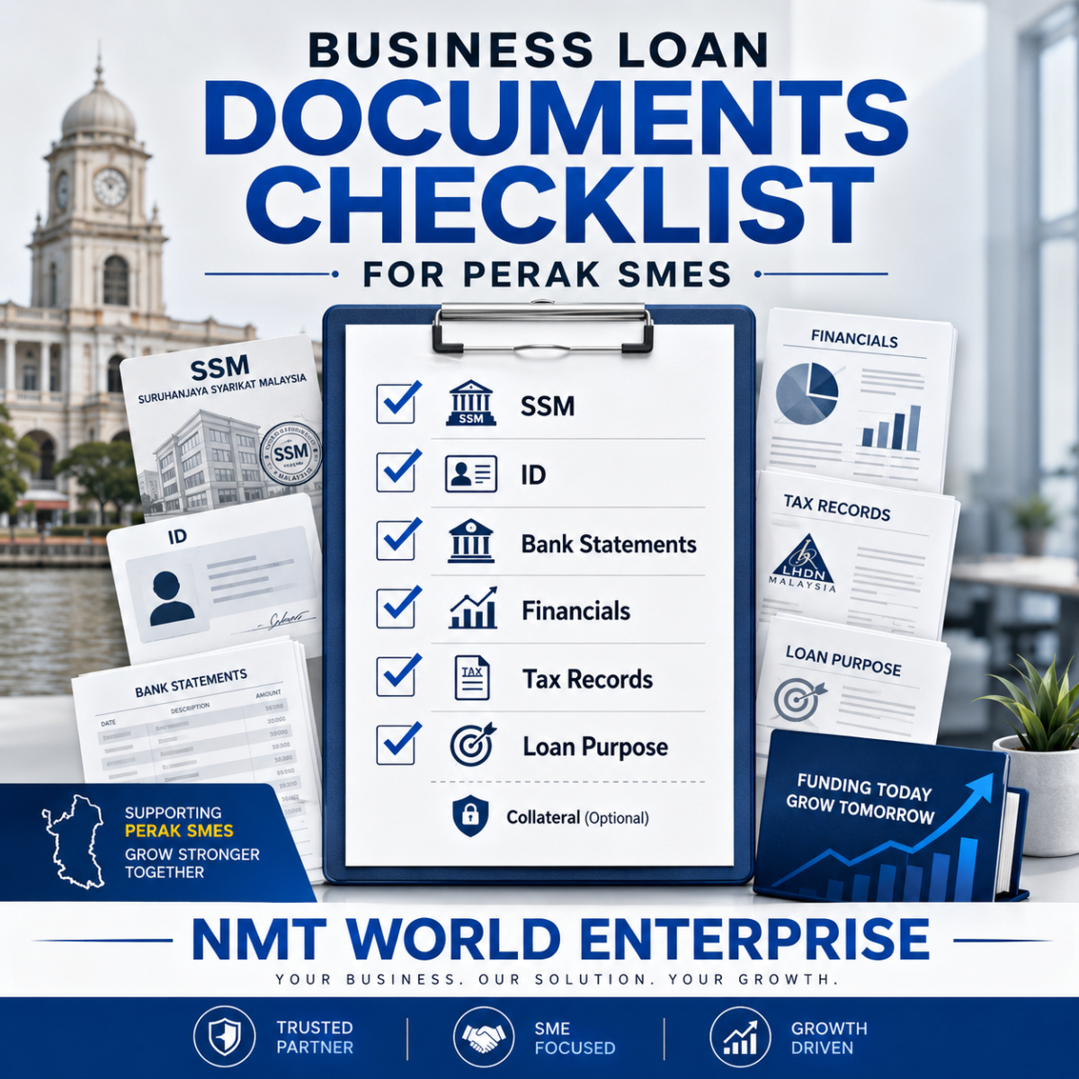 Business Loan Documents Checklist for Perak SMEs